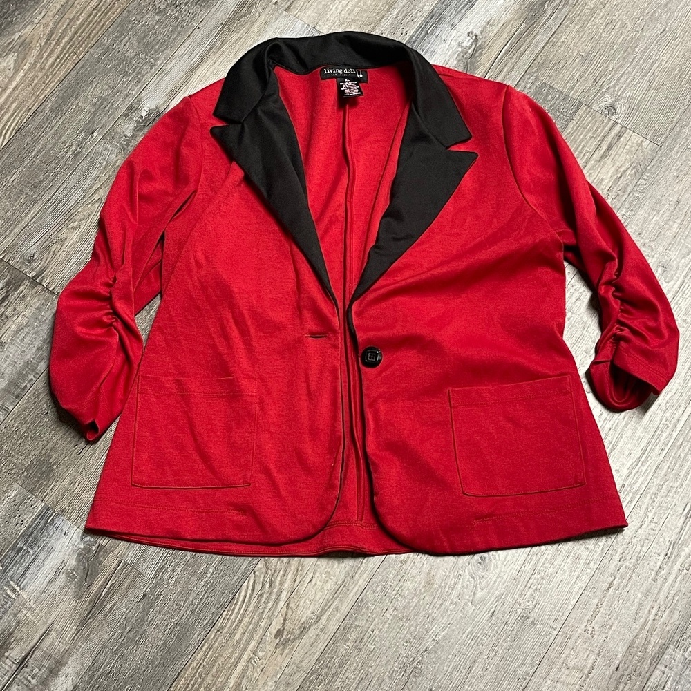 Red & Black Jacket